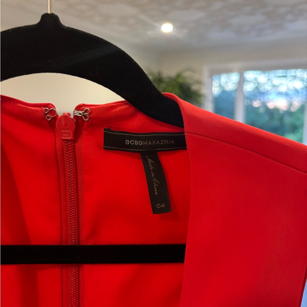 BCBGMaxAzria Red Dress